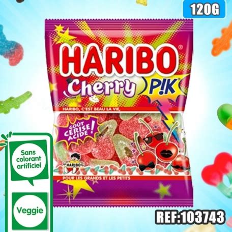 HARIBO sachet CHERRY PIK 120g Récréafun