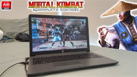 Mortal Kombat 9 AMD A6 Radeon R4 Graphics Low End Laptop 512MB