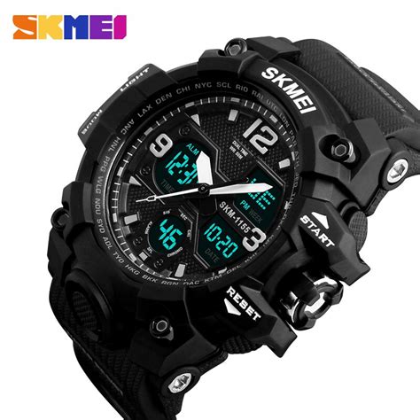 SKMEI relojes deportivos de cuarzo para hombre cronógrafo analógico