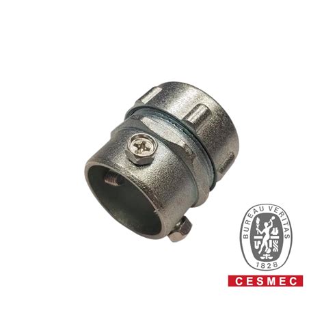 Conector Flex Met A Emt Mm Cymas Comercial E Industrial