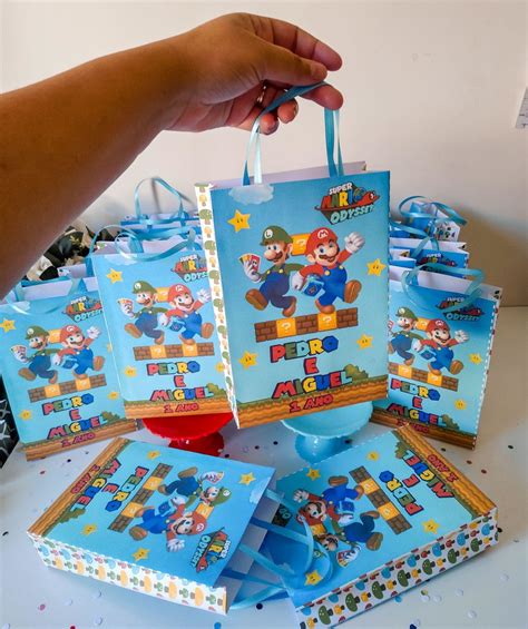 Kit Sacolinhas Surpresa Super Mario Elo