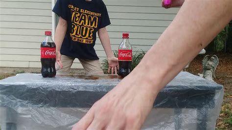 Mentos And Coke Experiments Youtube