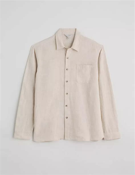 Buy Pure Linen Shirt Seasalt Cornwall Mands