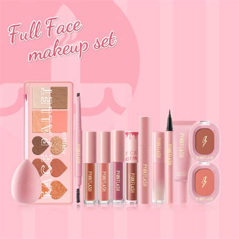 Jual Pinkflash Ohmycolor 1 Anniversary Makeup Beauty Sets The Hottest Makeup Set Full Face