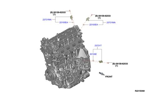 Nissan Frontier Engine Crankshaft Position Sensor Ca B