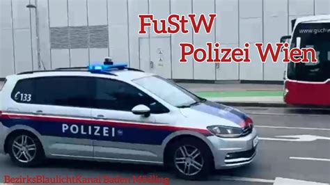 FuStW Auf Einsatzfahrt Polizei Wien YouTube