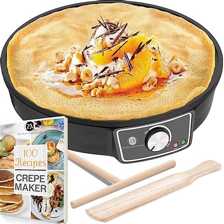 Amazon Electric Griddle Crepe Maker Cooktop Nonstick Inch Aluminum Hot Plate With LED