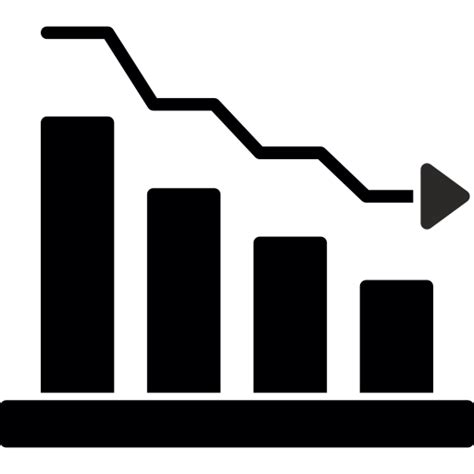 Chart Down Free Marketing Icons