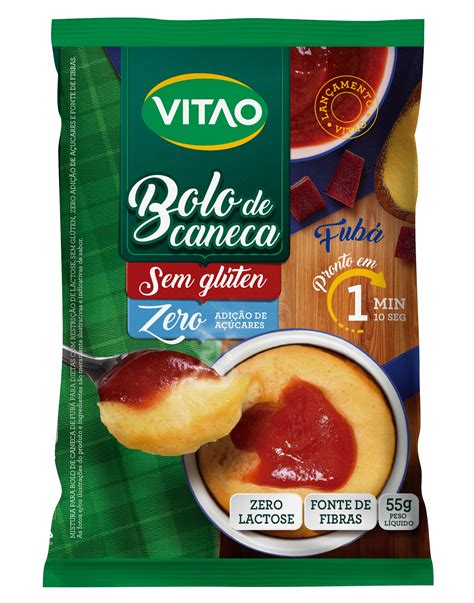 Bolo De Caneca Fub Sem Gl Ten Zero G Nutril Ndia Alimentos