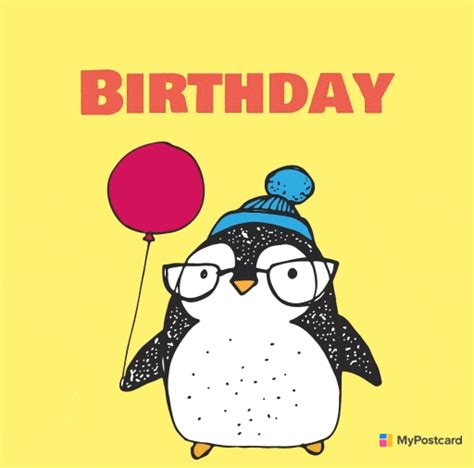 Happy-birthday-pingu GIFs - Get the best GIF on GIPHY