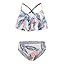 HowJoJo Girls Two Piece Bathing Suit Bikini Swimsuit Striped Ruffle Swimwear Amazon Ca