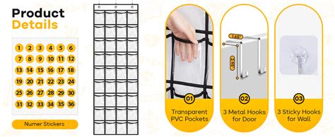 amazoncom misslo narrow cell phone holder classroom  clear pockets