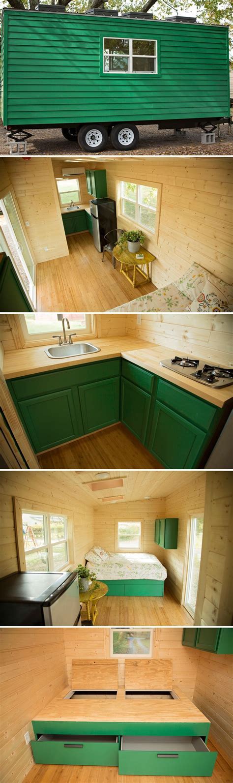 A Client Designed Single Level Tiny House On Wheels Built By Perch