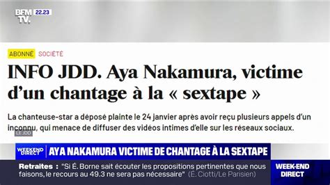 Victime de chantage à la vidéo intime la chanteuse Aya Nakamura a