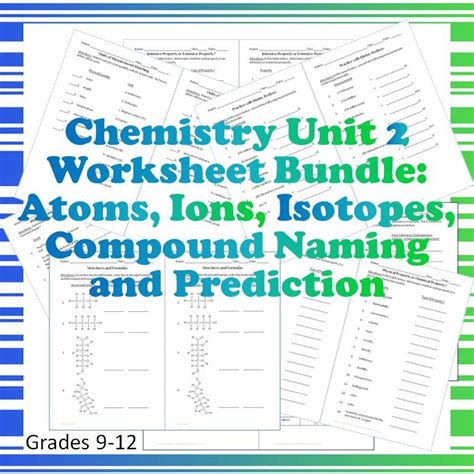 Isotope Notation Worksheet