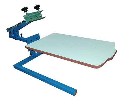 Ghoshtec Single Colour Single Station Manual Screen Printing Machine