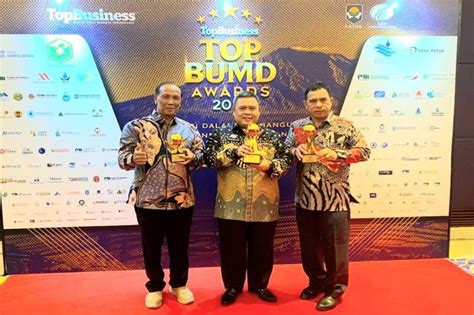 Perumda Air Minum Tirta Arut Raih Top Bumd Award Antara News