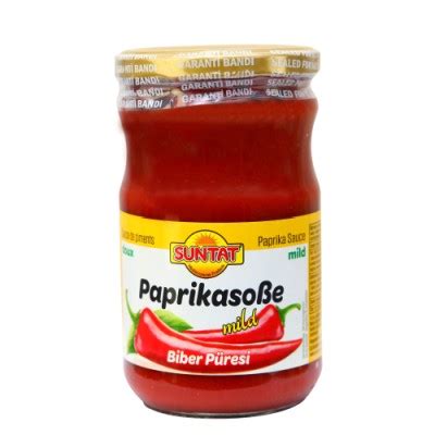 Paprika sauce mild 660 ml - Suntat