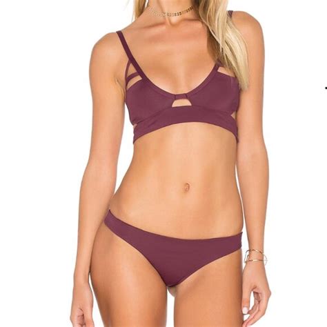 Tavik Swim Tavik Swim Jessi Cutout Bikini Top And Ali Minimal