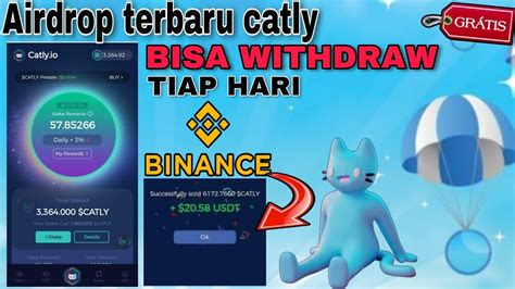 Airdrop Terbaru Catly Bisa Withdraw Tiap Hari Crypto Airdrop