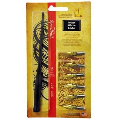 Kit Para Caligrafia E Lettering Speedball Poster 2963 Casa Da Arte