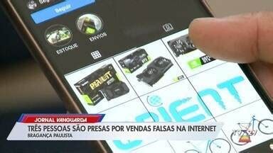 Jornal Vanguarda Trio Preso Por Venda Falsa Na Internet Em Bragan A