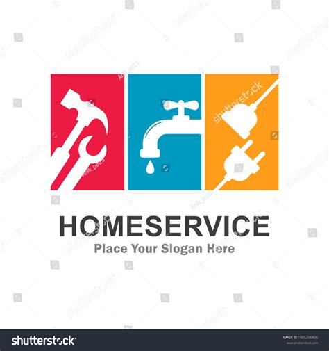 Home Service Set Vector Logo Template Stock Vector (Royalty Free) 1905206806 | Shutterstock