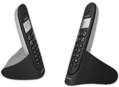 Стационарный беспроводной телефон Logicom Luna 355T Trio Blan Dect ...