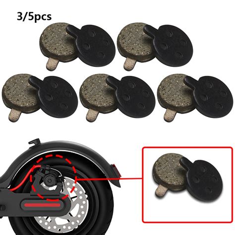 Pair Electric Scooter Metal Disc Brake Pads Replacement Parts