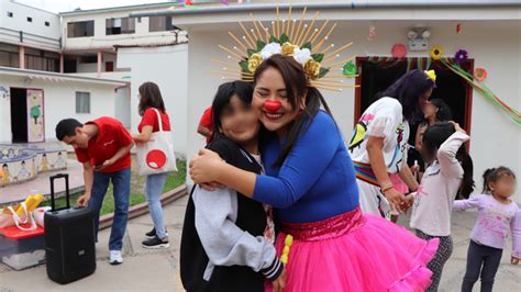 Residentes Del Inabif Refuerzan Valores Con Voluntarios De Clownsciente