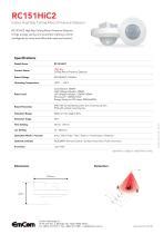 Presence Detector RC151 EmCom Ceiling Mounted Office White