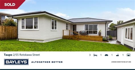 Residential For Sale By Negotiation 2 55 Rotokawa Street Taupo Taupo