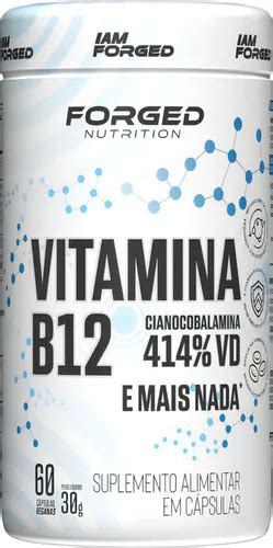 Vitamina B Cianocobalamina C Psulas Veganas Sabor Forjado