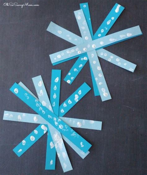 20 Stunning Snowflake Crafts for Kids