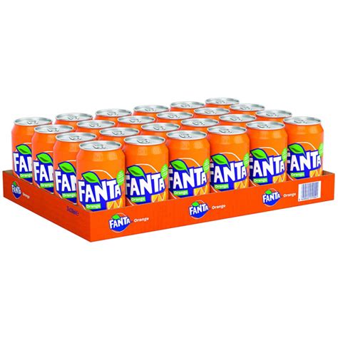 Fanta Orange 330 Ml Tray 24 Cans