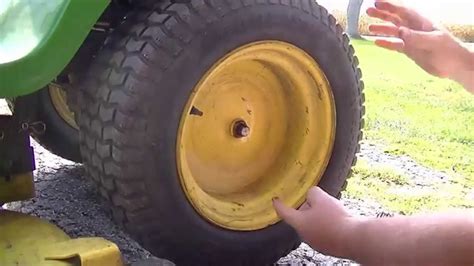 Remove Lawn Tractor Wheel Without Damaging Cap Youtube