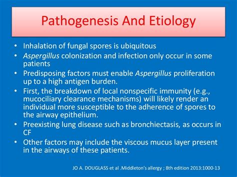 Allergic Bronchopulmonary Aspergillosis