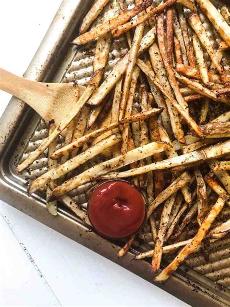 Lemon Pepper Oven Baked Fries Salimas Kitchen Salimas Kitchen