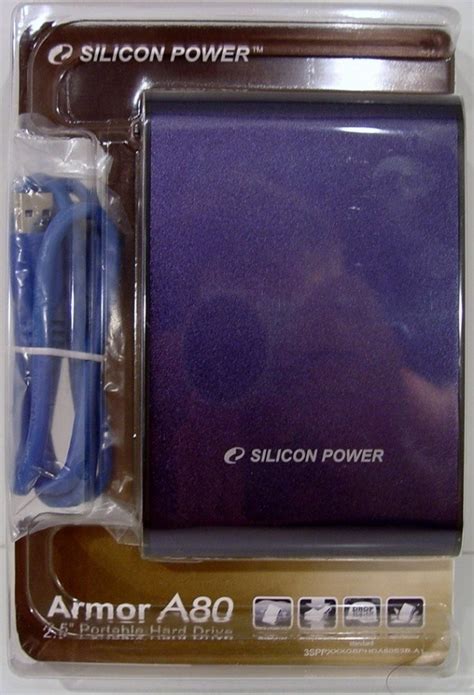 Silicon Power Armor A80 USB 3.0 640GB Portable HDD
