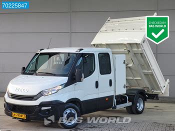 Iveco Daily 35C12 Dubbellucht Kipper 3500kg Trekhaak Dubbel Cabine