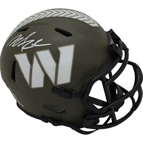 Brian Robinson Signed Washington Commanders 22 Salute Min Helmet BAS ...