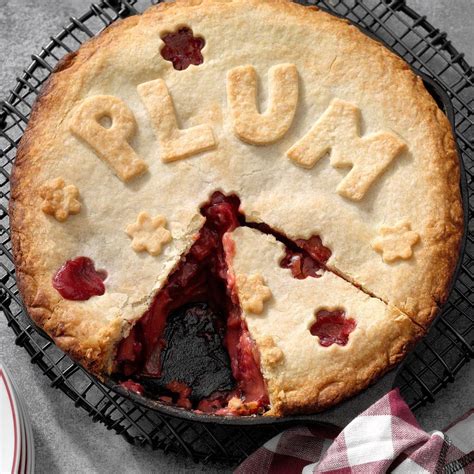 Spiced Plum Pie Recipe How To Make It