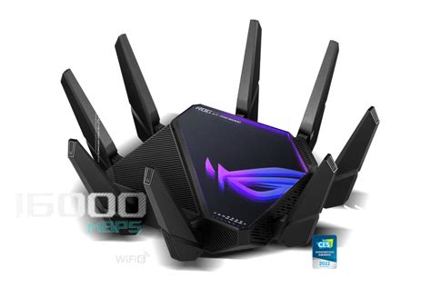 Asus Rog Rapture Gt Axe16000 Wireless Router Wi Fi 6e 80211abg