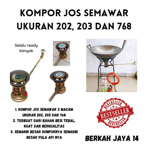 Jual KOMPOR SEMAWAR TYPE UKURAN 202 203 768 KOMPOR STIK MAWAR JOS