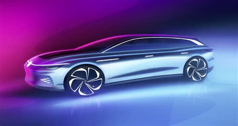 Volkswagen Id Space Vizzion Futur Grand Break Lectrique