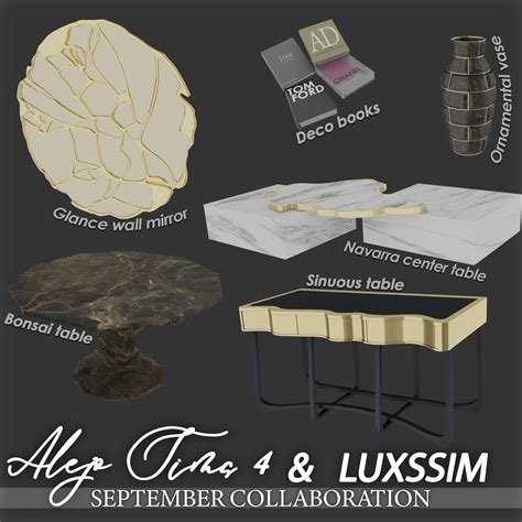 SEPTEMBER COLLABORATION - The Sims 4 Catalog