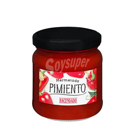 Hacendado Mermelada Pimiento Rojo Asado Tarro G