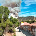 Una Colilla Posible Causa Del Incendio De Mequinenza Que Ya Est