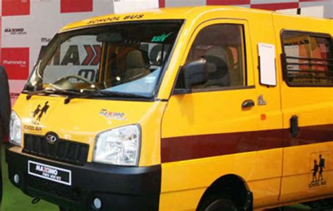 Mahindra & Mahindra launches Maxximo Mini Van VX school bus | ET Auto