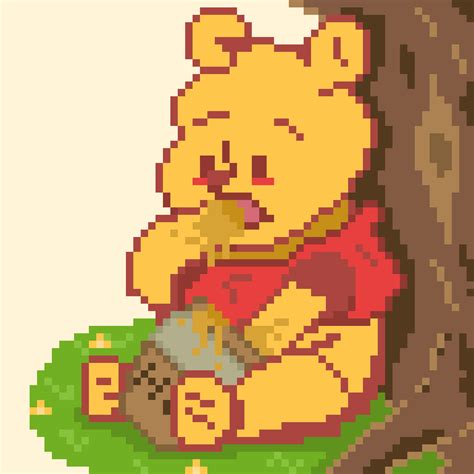 Pixilart Winnie The Pooh By Atomic Potato